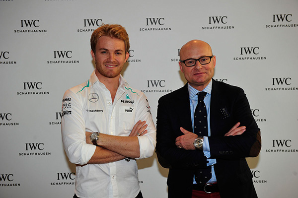 IWC Watchmaking: Formel 1-Star Nico Rosberg tauschte Lenkrad gegen Pinzette